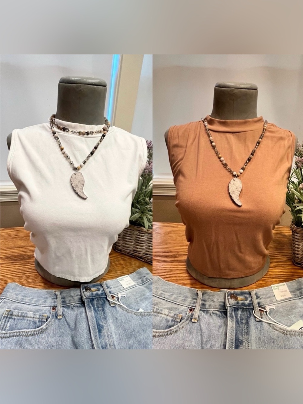 Cider Ruched Sides Tank Tops Size Medium